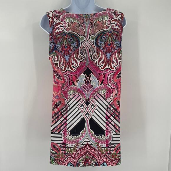 Unity World Y2K Babydoll Top Sz M Boho Fairy Grunge Tunic Pleated Sequin Paisley - Picture 7 of 12